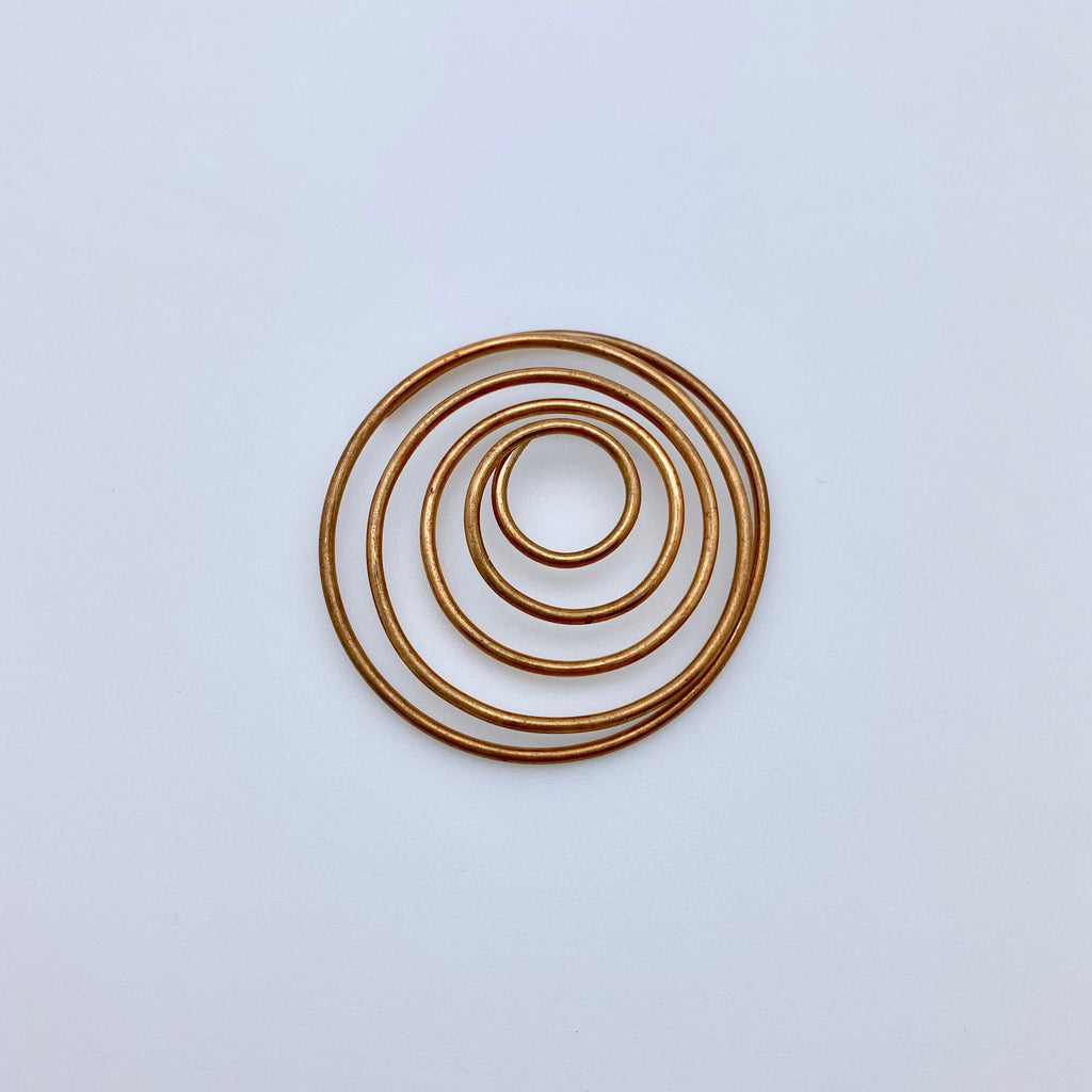 Vintage Brass Spiral Wire (BP10)