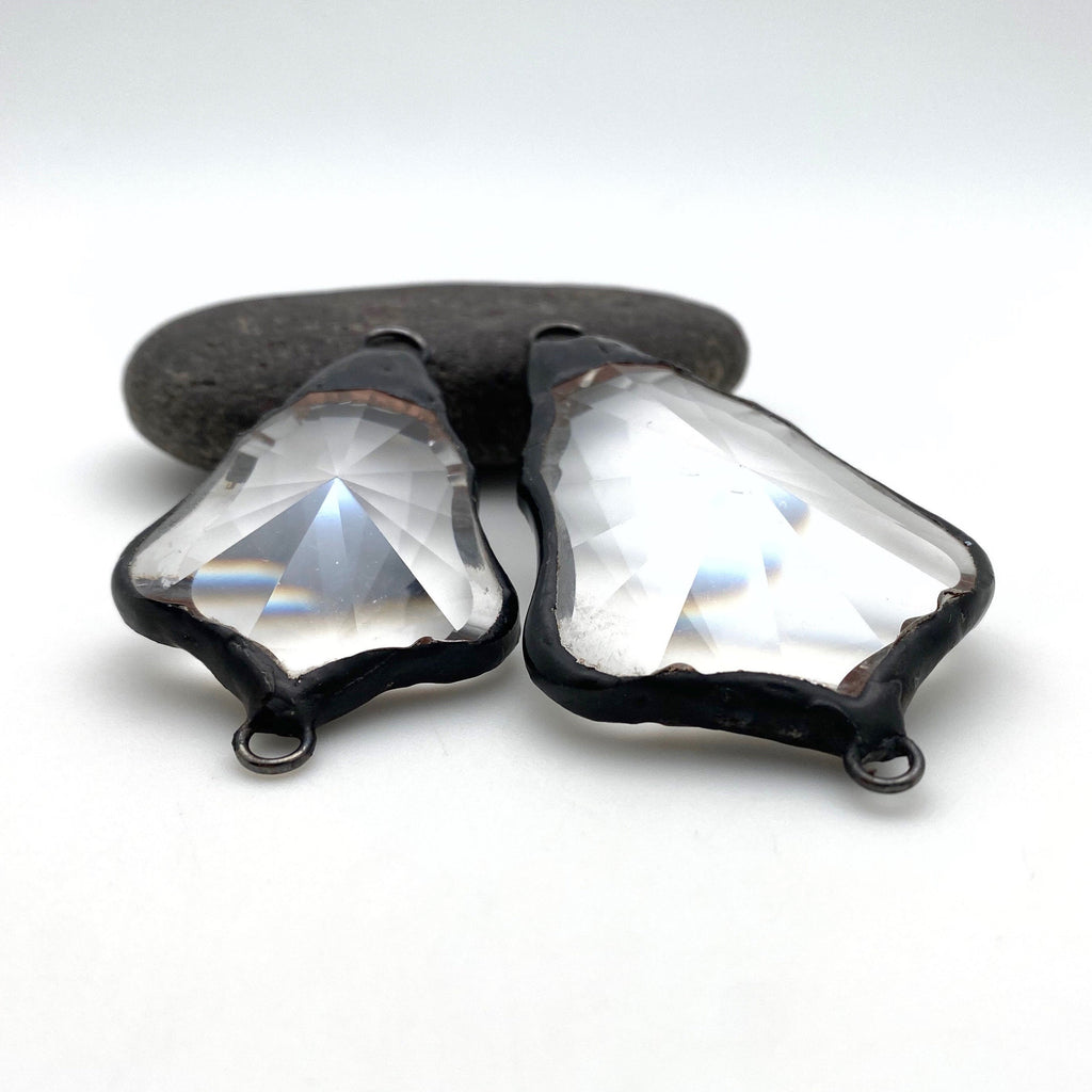 Soldered Bell Shaped Chandelier Crystal Connector Pendant (SGP100)