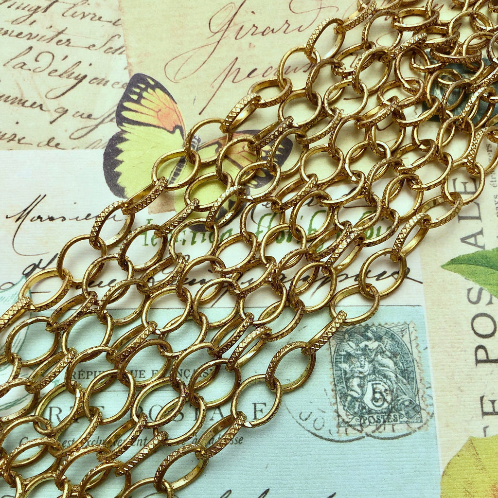 Brass & Brass Plated Chain By The Foot – The Mod Ant