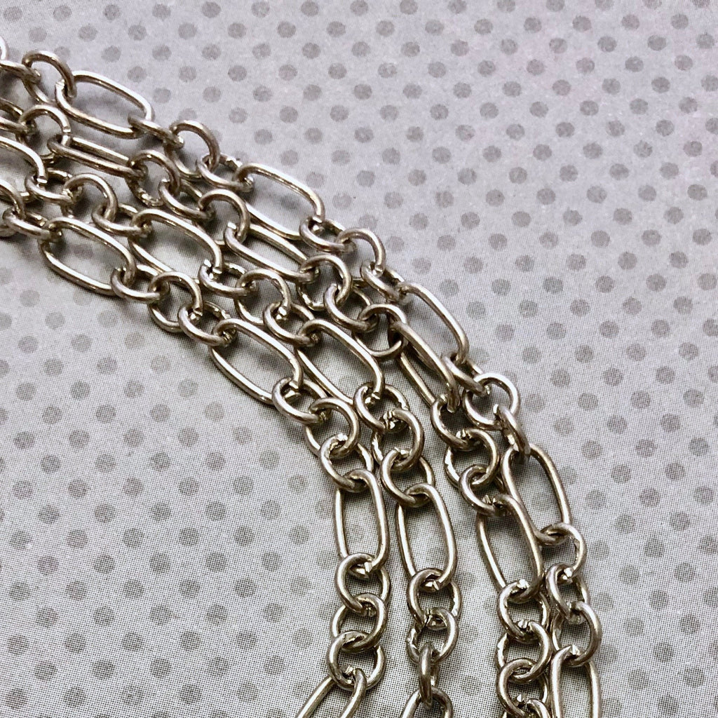 Silver Metal Chain (Sold By The Foot)