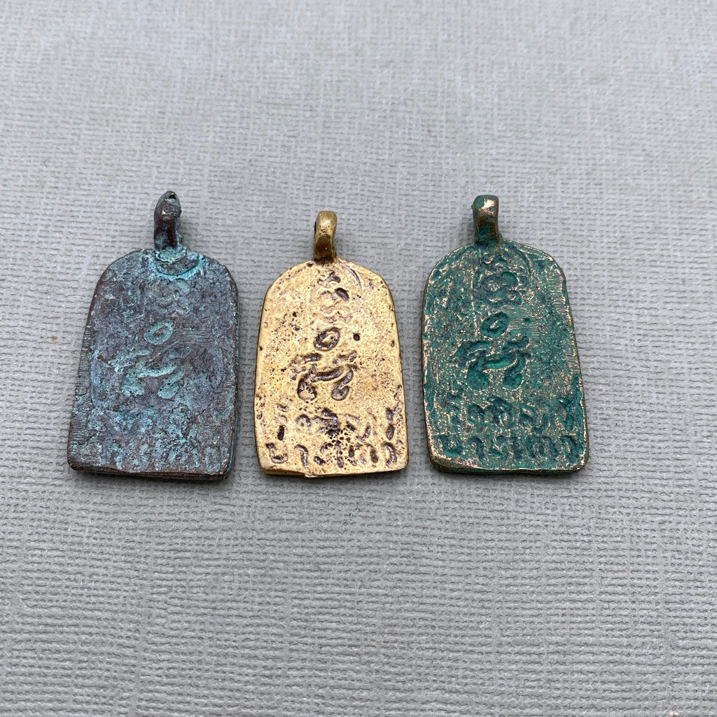 Sitting Amulet Buddha Pendant From Thailand (Available in 3 Options) (SAP4)