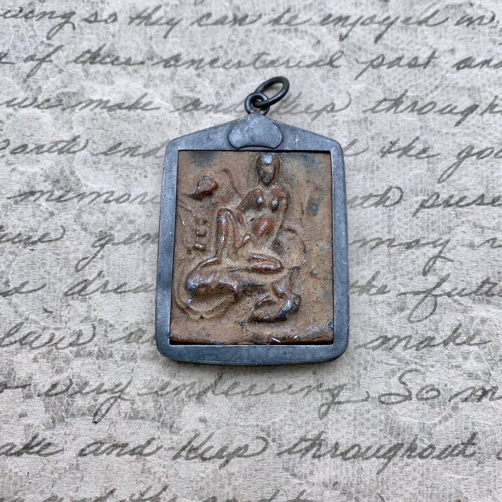 Square Amulet Pendant From Thailand (LAP14)