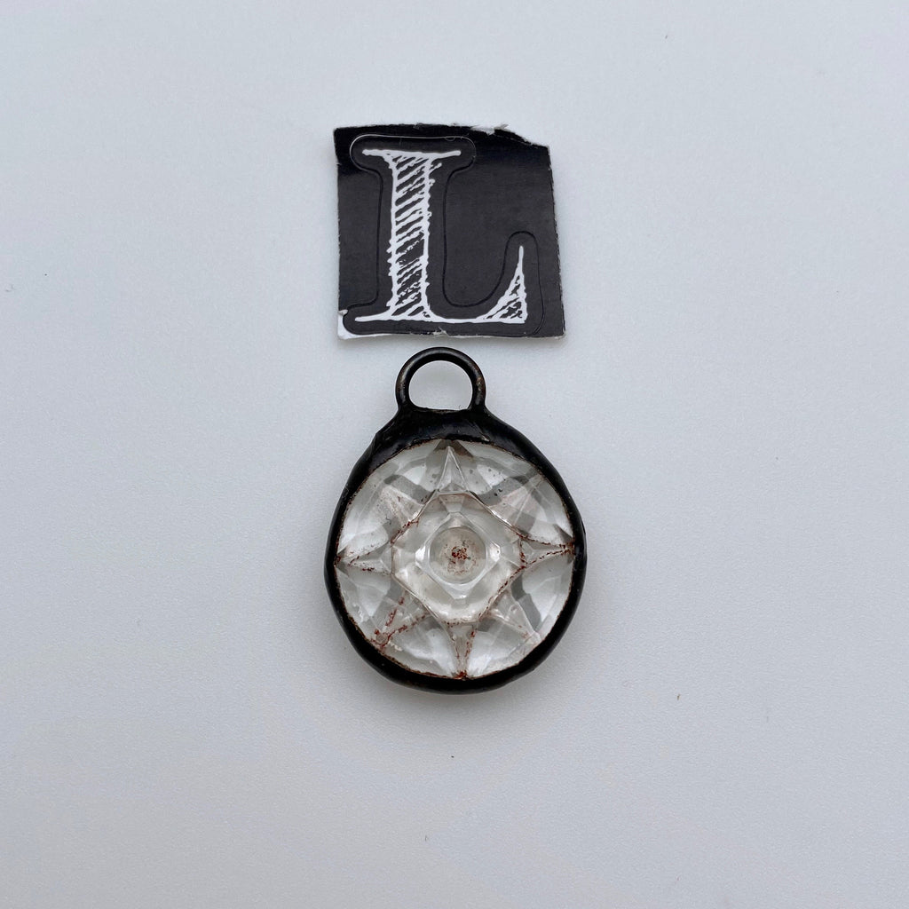 Vintage West German Crystal Pendant (Available in 2 Options) (SGP48)