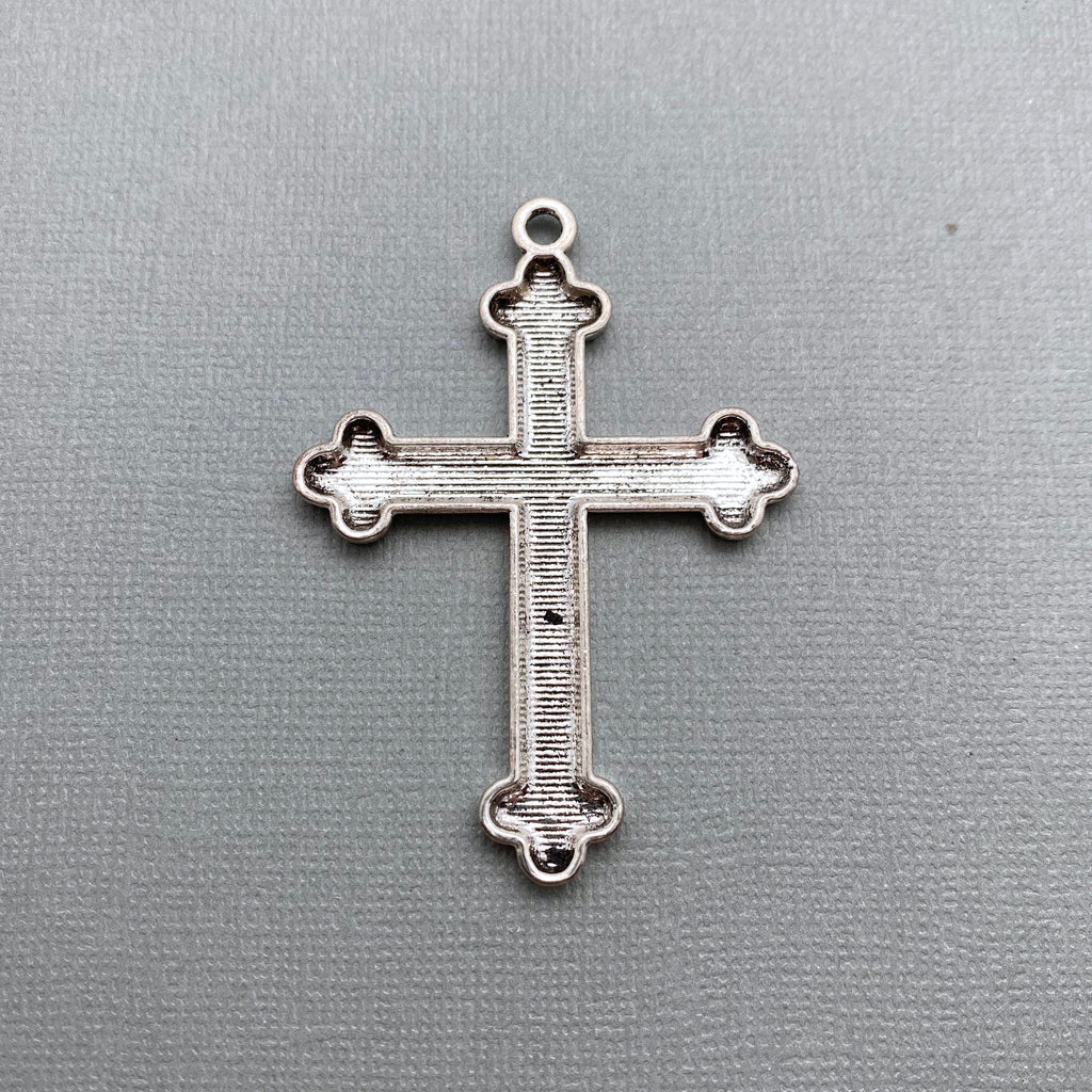 Silver Base Metal Cross (MC8)