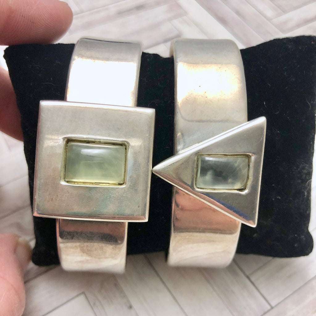Pineapple Quartz Sterling Cuff Bracelet (Available in 2 Options) (SB15)