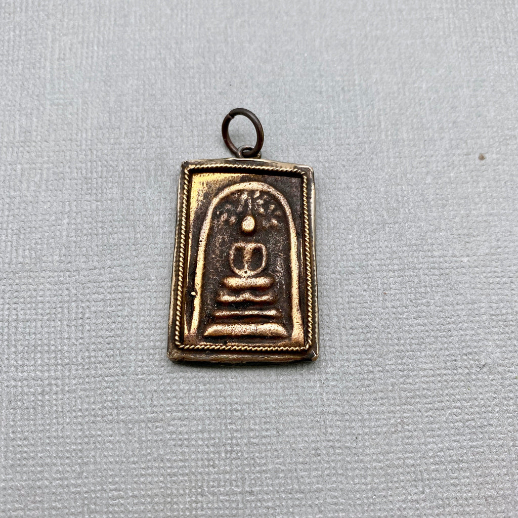 Sitting Buddha Amulet Pendant From Thailand (MAP20)