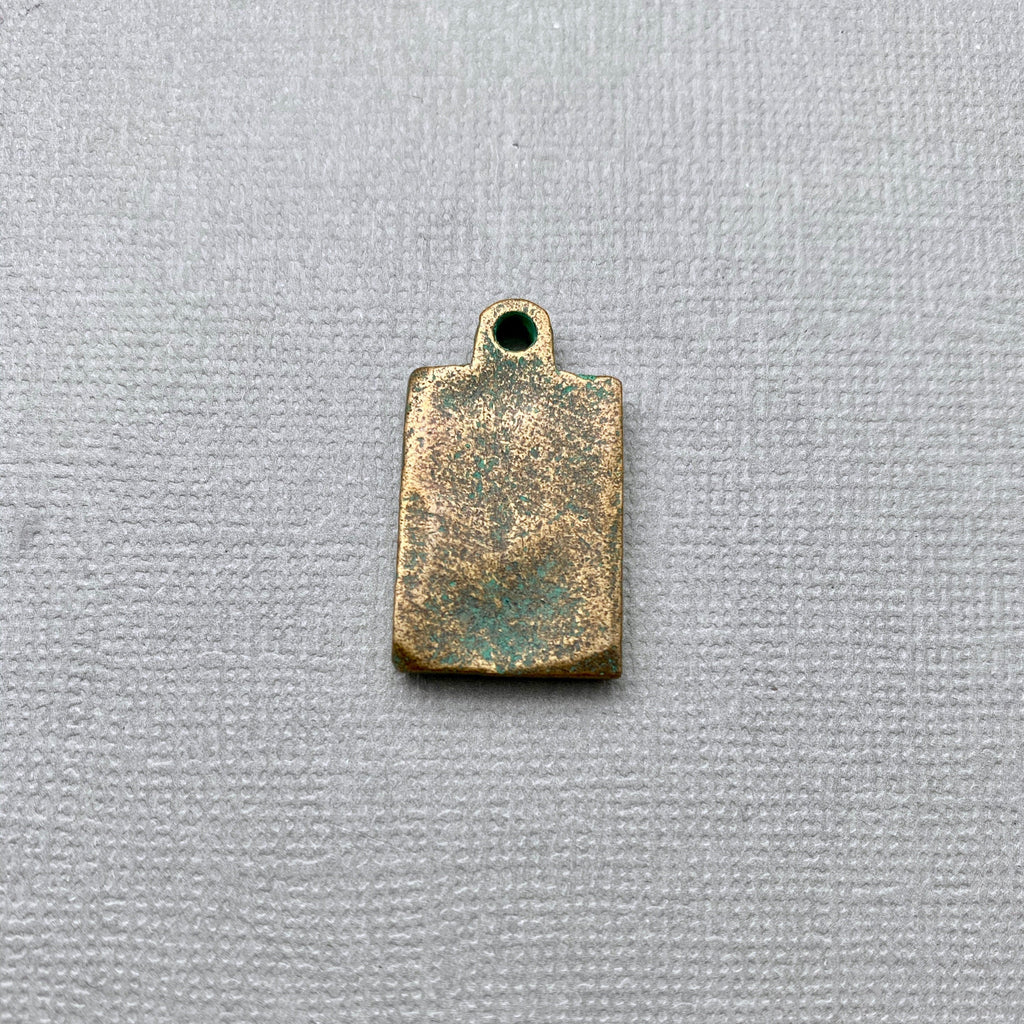 Green Patina Sitting Amulet Buddha Pendant From Thailand (Available in 2 Options) (SAP18)
