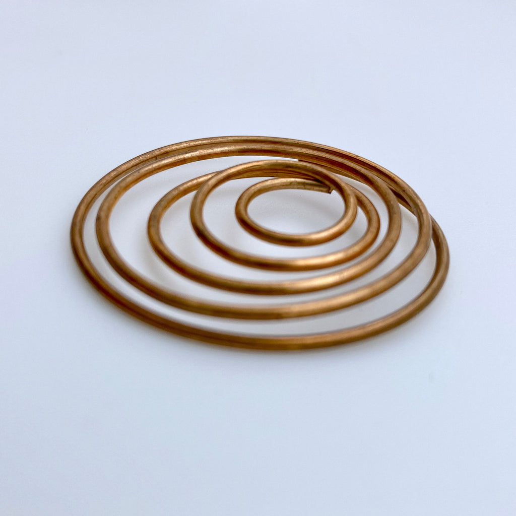 Vintage Brass Spiral Wire (BP10)