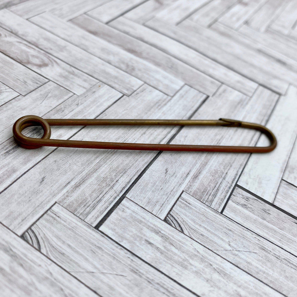 Vintage Brass Safety Pins (MP42)