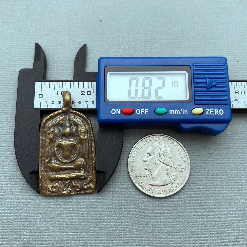 Sitting Amulet Buddha Pendant From Thailand (Available in 3 Options) (SAP7)