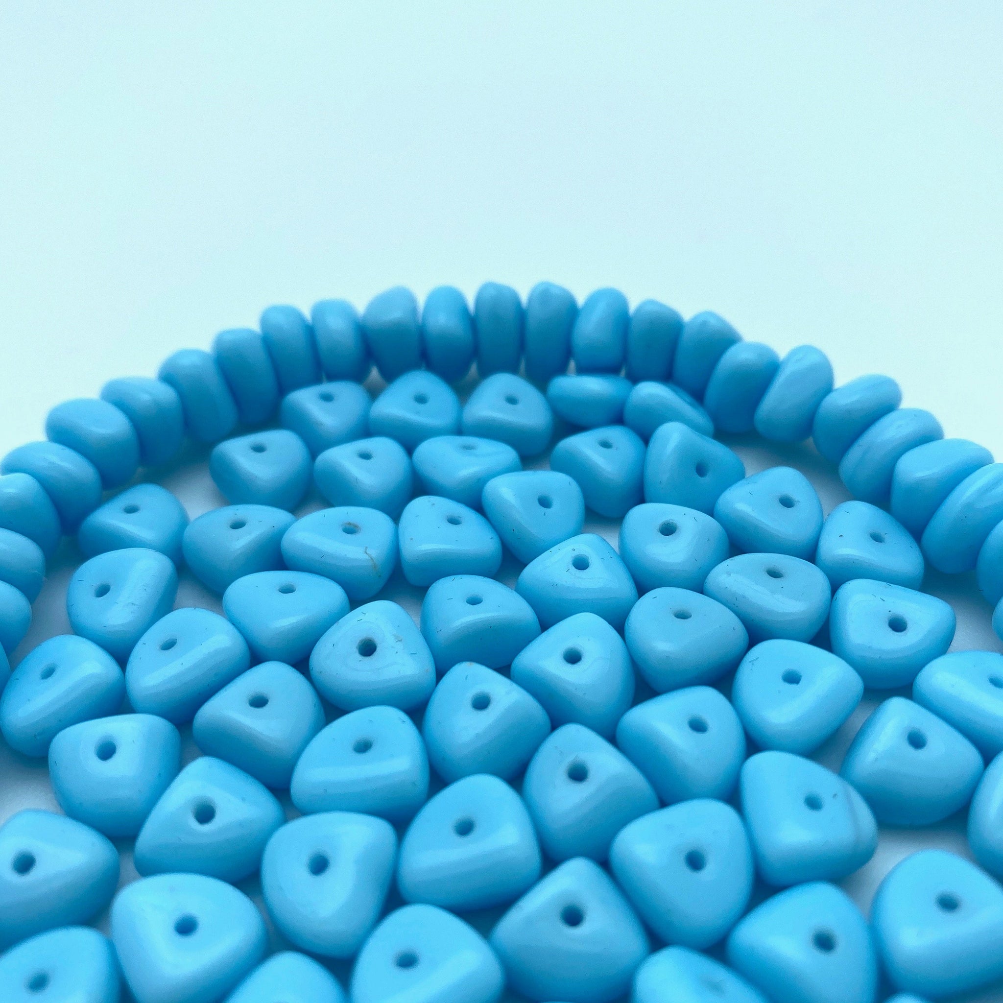 Round Frosted Glass Beads Dark Blue 10mm 80pcs/strand Translucent Jewellery